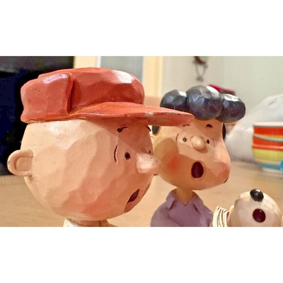 Jim Shore Peanuts Peace On Earth Traditions Charlie Brown - RETIRED #4045883 - Picture 3 of 4